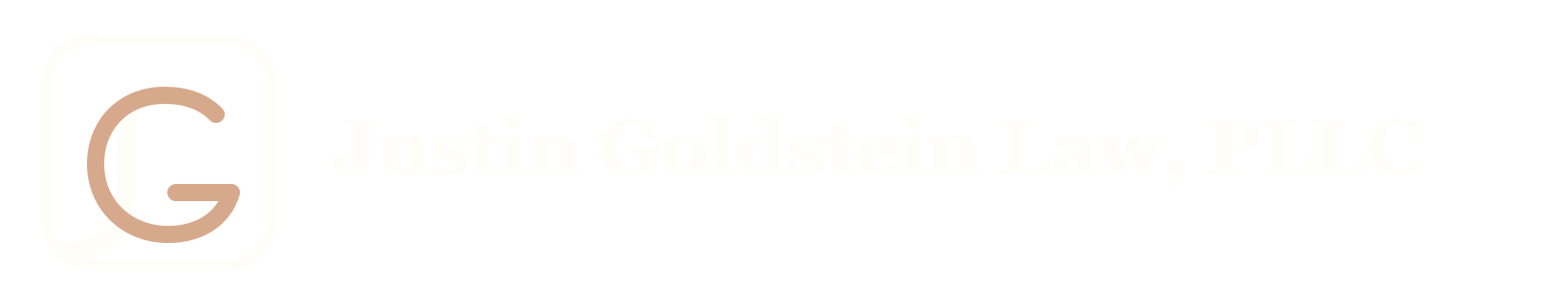 Option 2 monogram and firm name on dark background